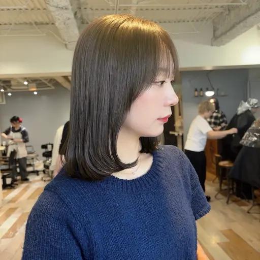 🤎暗すぎない艶カラー🤎透明感ケアカラー＋艶々トリートメント