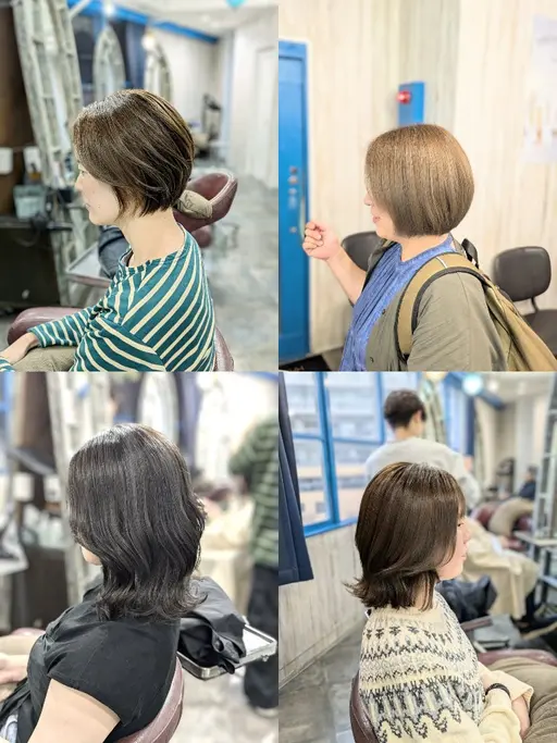 ✨メンズカットorレディースカット✨【スパイキーショート/センターパート/フェード/顔周り/レイヤーカット/ボブ/前髪】