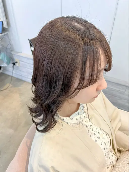 【当日限定】前髪カット+後処理付きイルミナカラー🎐💫