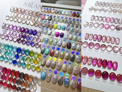 ✨【新規】新色も選べる💖(自爪)マグネットワンカラー(2色までok)｜A・B・Cカラーチャート全色OK