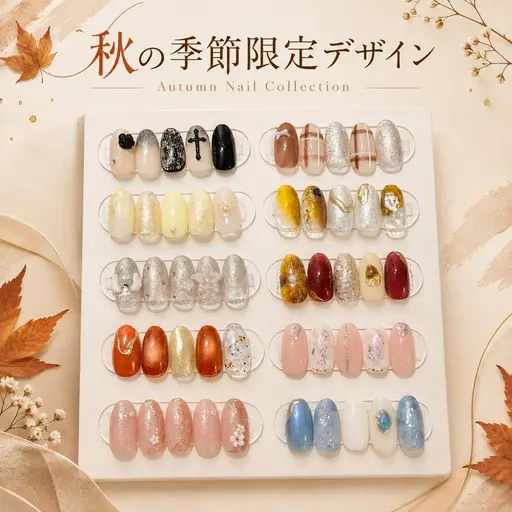 オフなし⭐️【季節限定】🍂秋のトレンドデザイン🍂