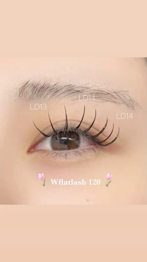 🎀大人気✨️【LDカールデザイン 120本】🍑🩷束感コーティング仕上げ🍒学割¥5700♡ 《土日祝➕300円》