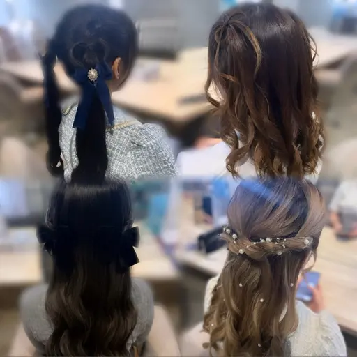 【夏祭りや推し活に🎀】ヘアセット💝