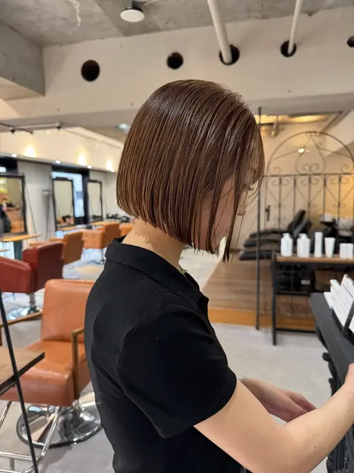 ◇艶髪韓国風ボブ◇ ハッシュカット、タッセルボブカット+ケラフェクトトリートメント ¥9900