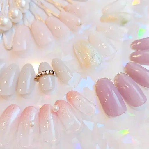 【初回限定💝オフ代無料】ちゅるん✨定額シンプルネイル【選べる5種】