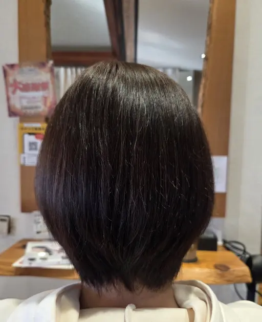 ショート　　白髪染め
