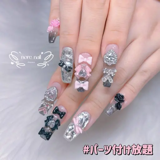 オフ込 ❤︎ フルデザイン パーツつけ放題♪