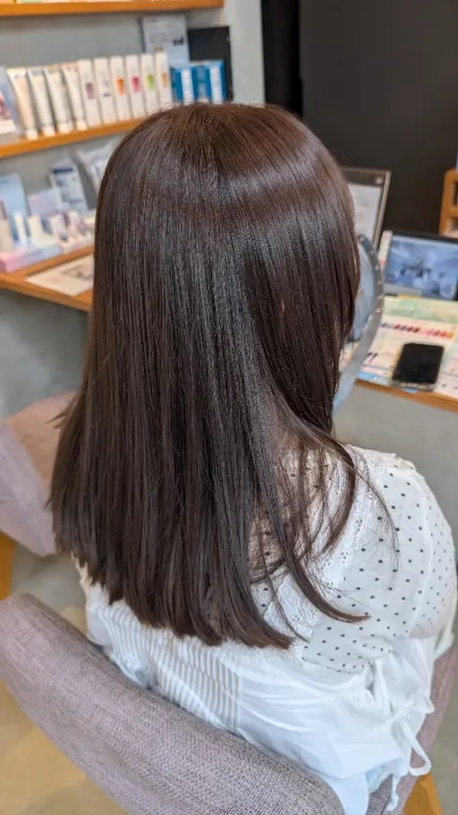 [9/10月限定]黄ばみを抑えて透明感💟ラベンダー系カラー