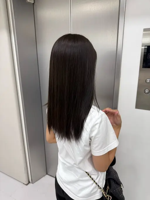 ちゅるん髪縮毛矯正🫧