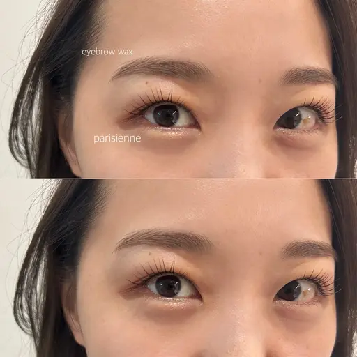 《Set》【眉毛】【まつ毛パーマ】アイブロウWAXスタイリング+ラッシュリフト上のみ