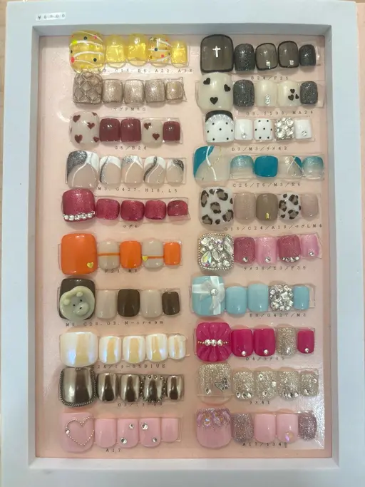 🌼練習モデルさん募集🌼~フットネイルトレンド定額コース~(オフなし)
