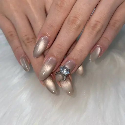 💎期間限定モデル価格💎🫧ハンドネイル🫧煌めくマグネットジェル【ジェルオフ無料】
