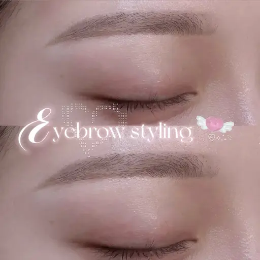 【アイブロウ】美眉スタイリング🎀 [眉wax/メイク込] 5月以降のご予約はこちらから👩🏻‍🍳🤍