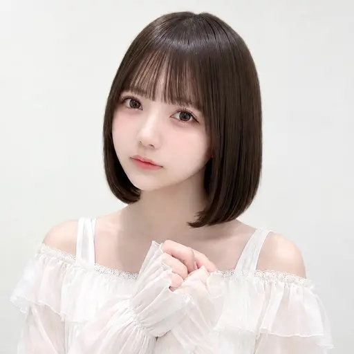【雨の日☂️当日限定クーポン】似合わせボブカット+艶カラー+高保湿トリートメント