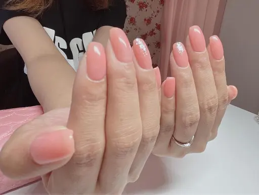 【ハンド】シンプルネイル/オフ付ワンカラー