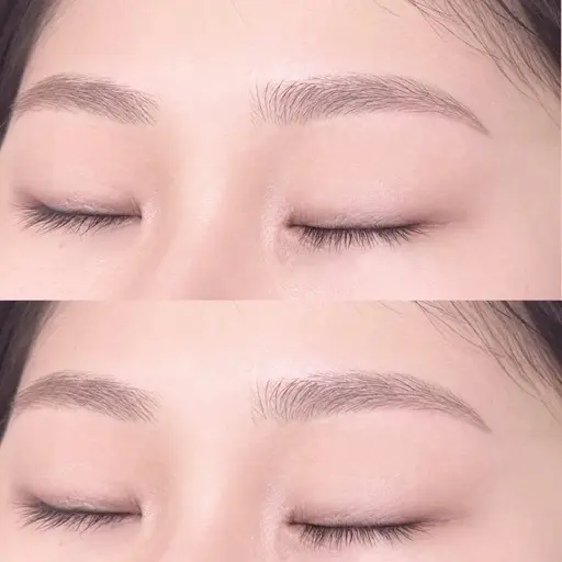 【⭐️練習モデル⭐️】ハリウッドブロウリフト+眉毛Wax(間引きカット+メイク仕上げ)美眉スタイリング💗