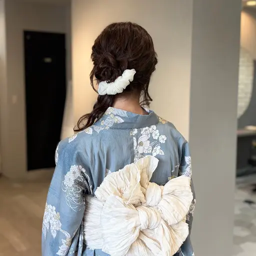 浴衣着付け+ヘアセット✩⡱【単体メニュー〇】