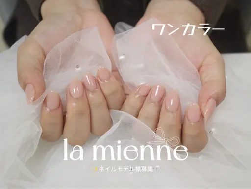 【⭕️オフ有り】うるツヤ長持ち♪選べるワンカラー 💎🤍パラジェル変更可 (➕500円)長さだし、亀裂補強不可です