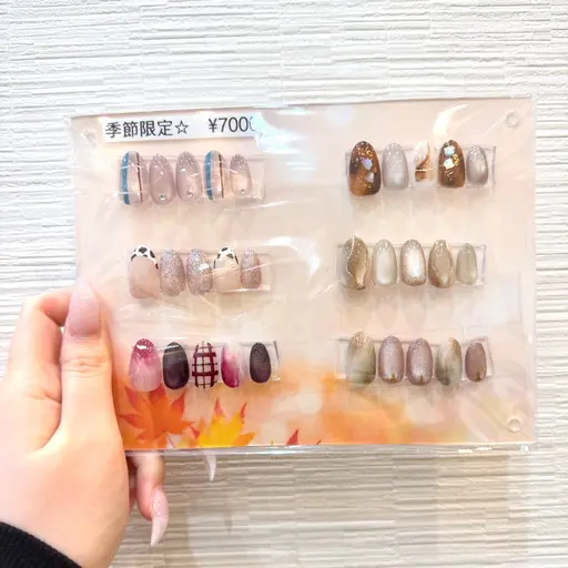 ハンド💅秋🍁定額デザインコース⋆⭒˚。⋆パラジェル変更可✨《阿佐ヶ谷/高円寺/荻窪》