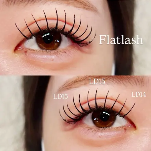 🦋フラットラッシュ120本(オフ込)🦋+美容液仕上げ