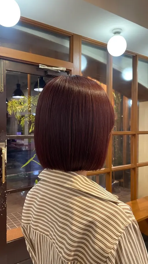 bob cut + one color*・🪷