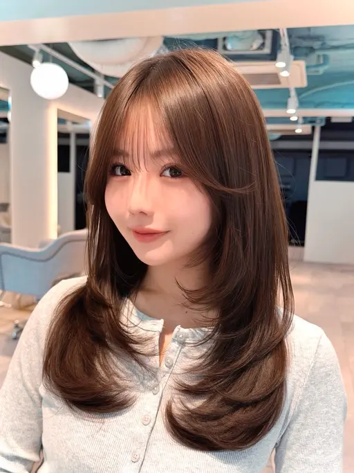 【本日限定🍀.*】似合わせカット✂️➕透明感カラー🫧➕保湿トリートメント💭#ハッシュカット#バタフライカット