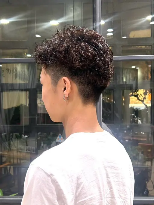 メンズパーマ🧑‍🦱🌀