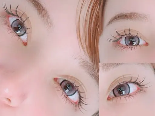 【人気No1】フラットラッシュ140本迄お好みのボリュームに✨プール・海・サウナ派にはプラス¥1000でLED変更可◎
