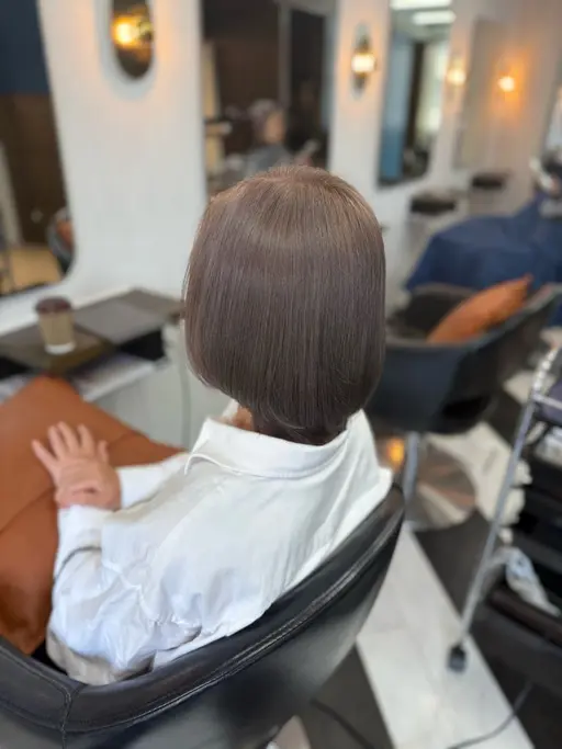 【頭皮が染みやすい方へ✨】白髪染めヘアマニキュア