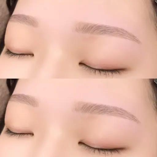 ✔️全体の濃さが気になる方♡垢抜け美眉♡アイブロウスタイリング♡(ワックス+カット+間引き+カラー)お仕上げメイク付き♡