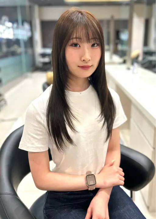 🩵19時〜【レディース限定】顔周りレイヤー × メンテナンスカット⚠️ショート不可