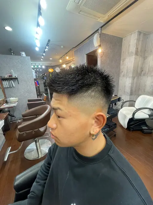 【メンズフェードカット】シャンプー付き