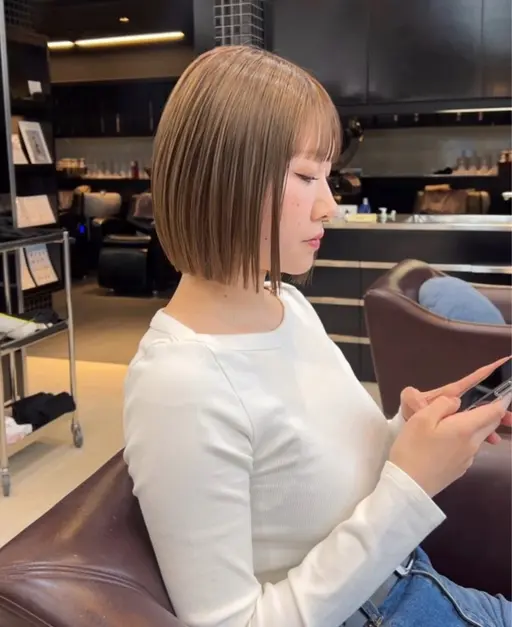 【先着3名様‼️】切りっぱなしボブモデル募集中です♬