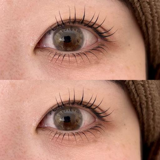 平日限定 lashlift 上下