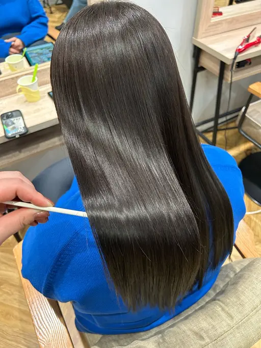 【当店1番人気メニュー🌟】カット+艶髪カラー+スチームTOKIOトリートメント🧴🫧【メンズ歓迎💪】