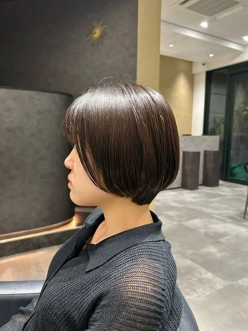 〈先着1名!〉乾かすだけでまとまる小顔ショート✂️➕システムトリートメント付き🫧