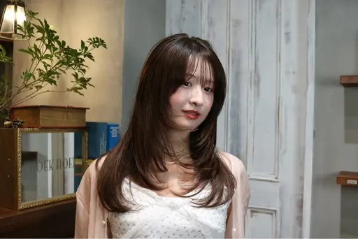 【早朝クーポン☁️トリートメント付き】ロングの方限定/似合わせレイヤーカット＋超音波トリートメント🪽☘︎ ‧˚