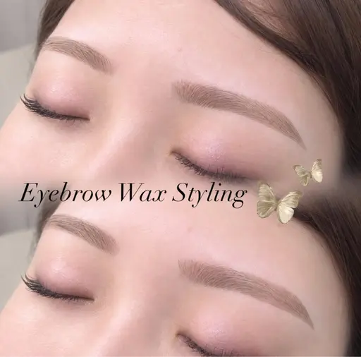 【⭐️オープン価格⭐️】眉毛Wax(間引きカット+メイク仕上げ)美眉スタイリング🪄✨メンズ🉑✨
