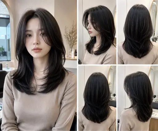 【🚨写真OKな方レイヤー練習モデルさん募集⚠️】ロングのレイヤーカット切らせてくれる方お願いします🙇🏻♀️
