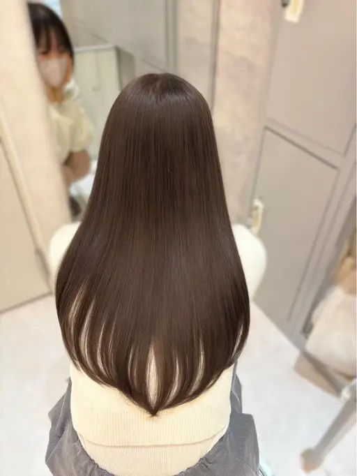 【💓モデル様募集💓】透明感カラー🪽+内部補修Treatment 4step🫧