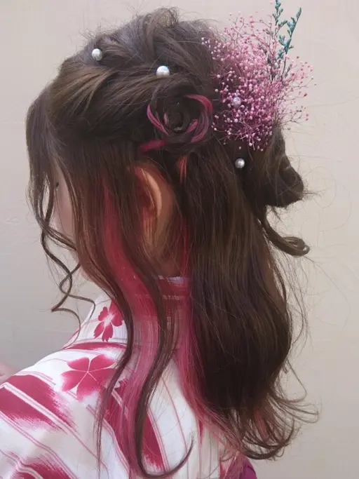 🌺ヘアセット(ヘアアレンジ)+メイク💄