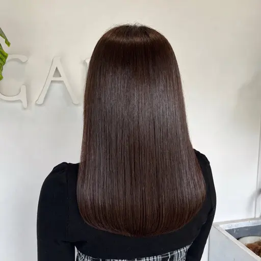 【🩵当日限定🩵】初カラーにもおすすめ❣️うるおい艶カラー🫧🎀➕カット✂️➕4step treatment🧴