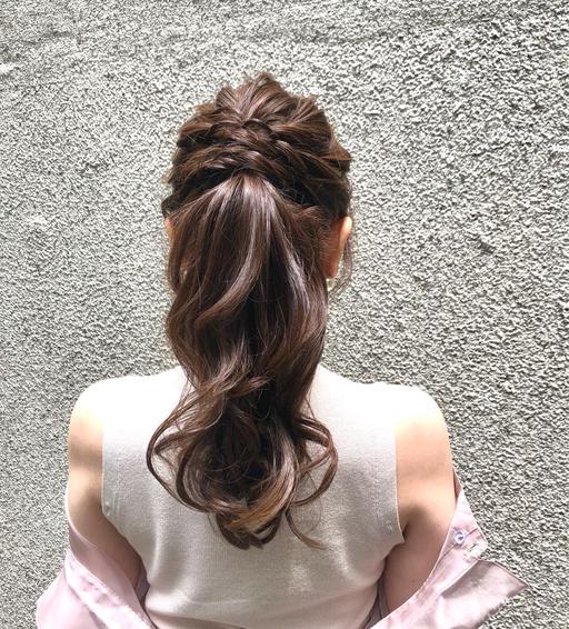 時間限定ヘアセット＋メイク