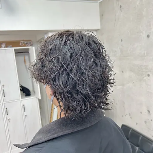 新規平日限定 メンズカットケアパーマ