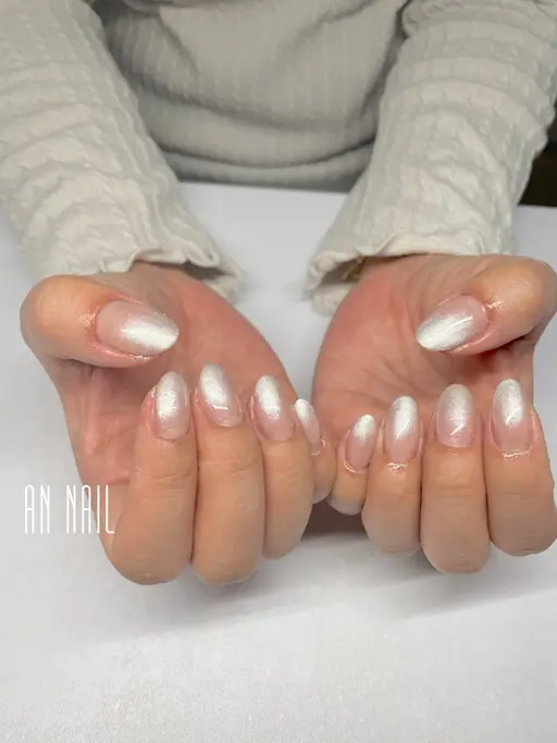 初回限定💅パールカラーグラデ◯オフ代別途◯長さだし2本まで追加OK◯アート追加ご相談ください