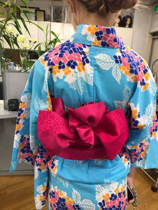 【夏祭りや花火大会に♪】浴衣着付け(持ち込み) ¥3000