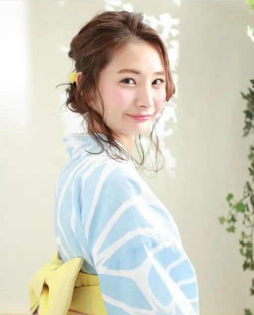 .*・゚浴衣着付け(ヘアセット付き).゚・*.
