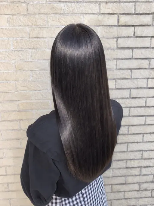 👑人気No.1✨透明感カラー+髪質改善TR🫧でうるツヤ美髪