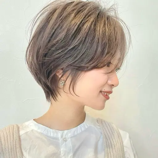 🌿ご新規様限定🌿【40代からの髪のお悩みに✨】若見え大人ショートカット+透明感カラー