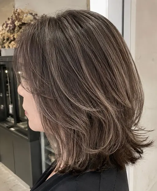 【レディース】白髪ぼかしハイライトカラー🎀✨